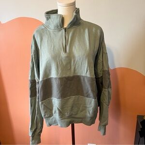 universal thread 1/4 zip sweatshirt size xl